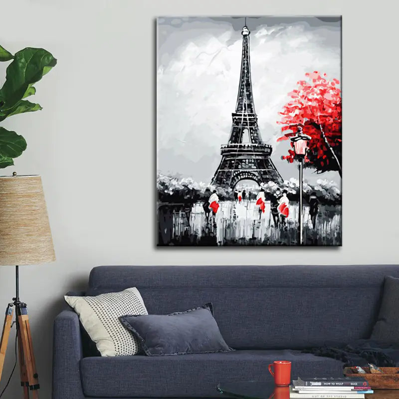 DIY Digital Oil Painting for Home Decoration
