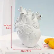 Heart-Shaped Vase for Creative Flower Pot Decoration