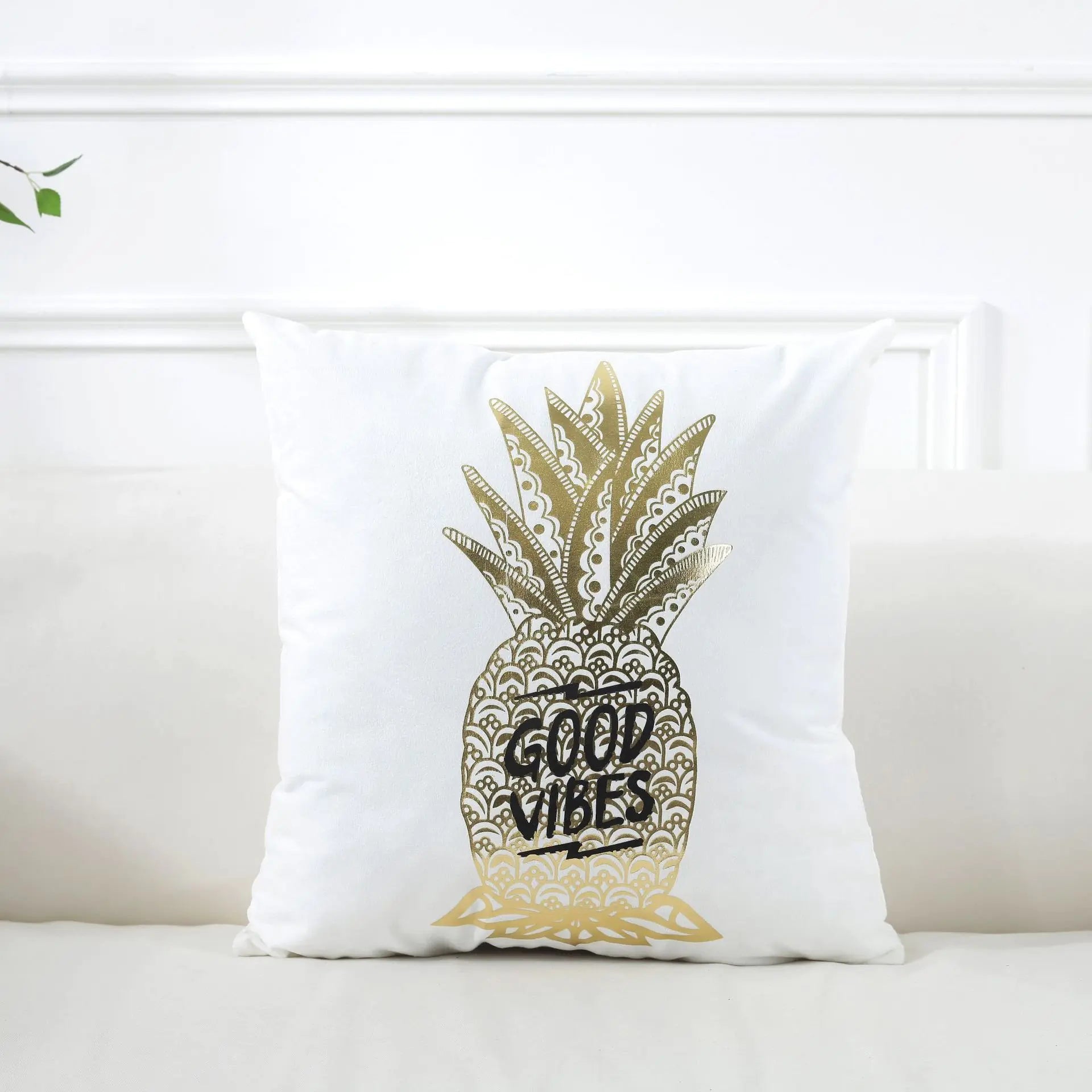 Super Soft Gilding Pillow Cover for Home Decor
