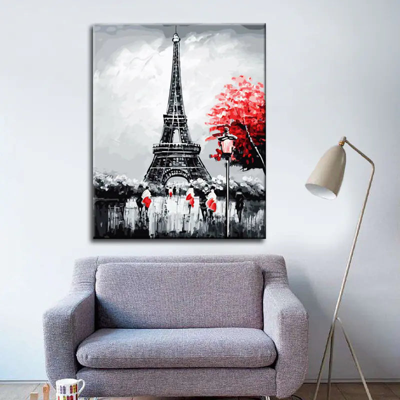 DIY Digital Oil Painting for Home Decoration
