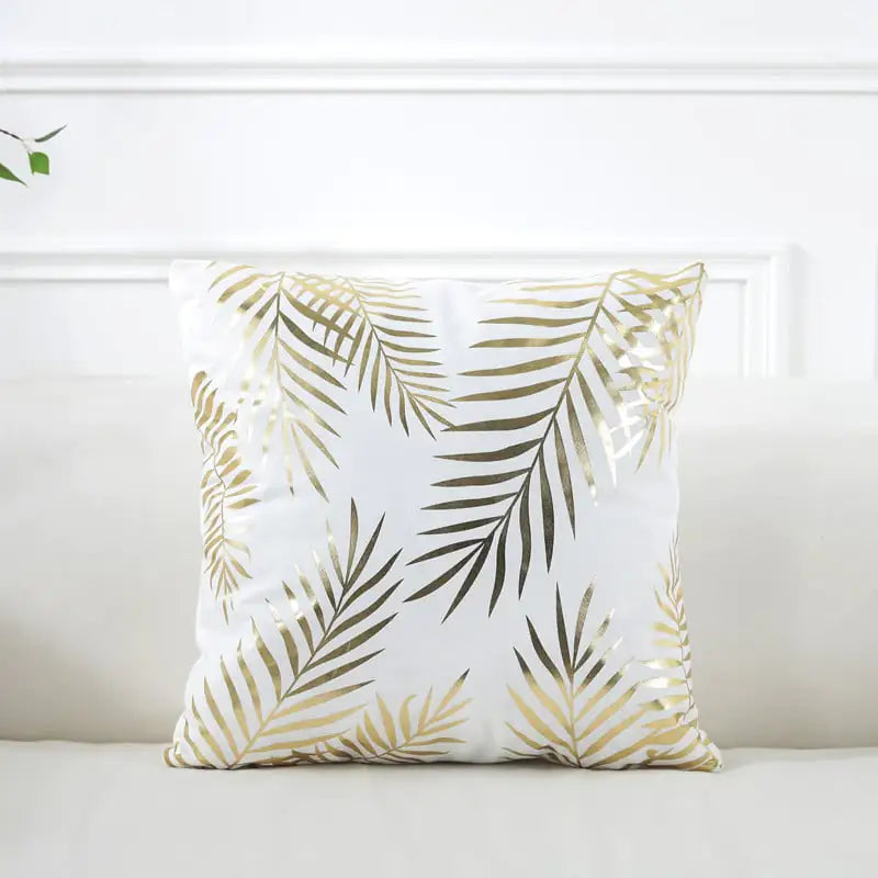 Super Soft Gilding Pillow Cover for Home Decor