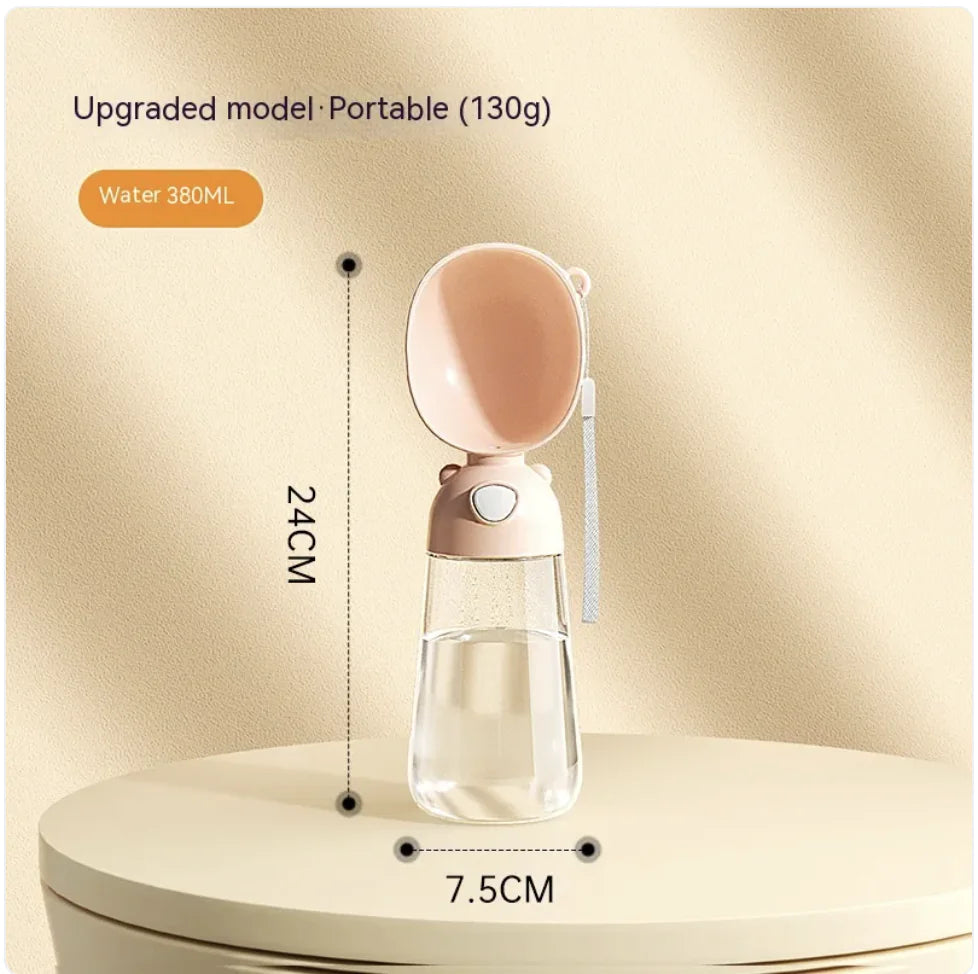 Portable Dog Water Bottle &amp; Feeder for Pets, Travel Water Dispenser and Bowl