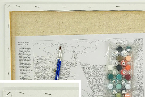 DIY Digital Oil Painting for Home Decoration