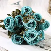 Artificial Rose Wedding Bouquet for Home Decoration