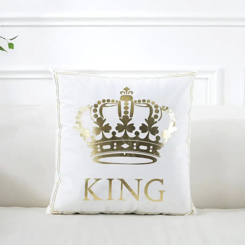 Super Soft Gilding Pillow Cover for Home Decor